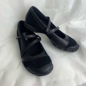•SOLD ON DEPOP•SKECHERS Black Mary Jane Sneakers